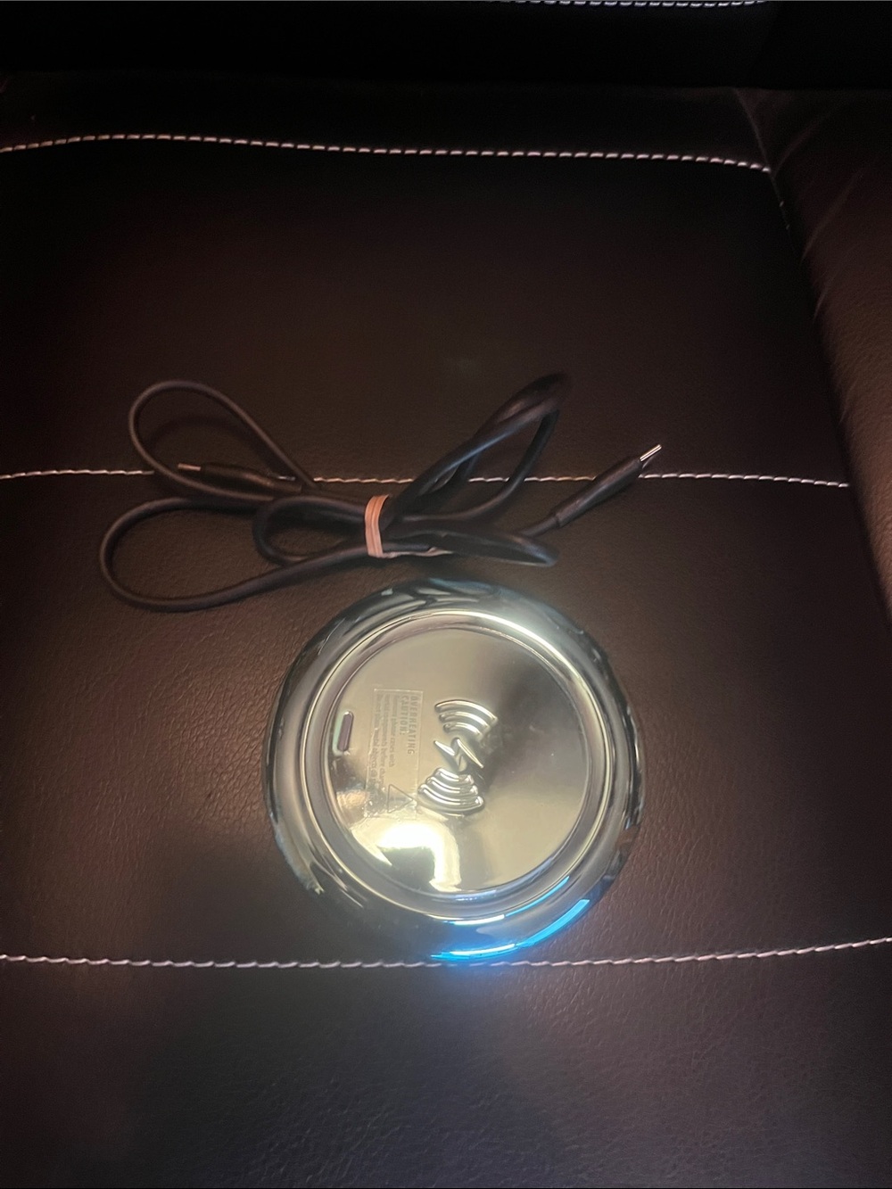 Wireless Charging Pad - Blue